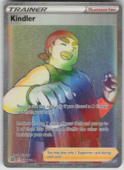 Pokemon TCG Kindler (Secret) Secret Rare SWSH09: Brilliant Stars 179/172 - Image 1