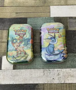 Pokemon TCG Prismatic Evolutions Mini Tins X2 ✅ | Factory Sealed 📦 - Image 1