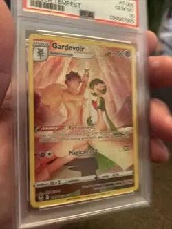 Pokemon Gardevoir TCG Silver Tempest Ultra Rare Full Art TG05/TG30 PSA 10 - Image 3