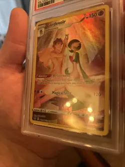 Pokemon Gardevoir TCG Silver Tempest Ultra Rare Full Art TG05/TG30 PSA 10 - Image 4