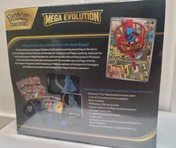 Pokemon TCG Mega Evolution Lucario ETB Elite Trainer Box - New Sealed - Image 2