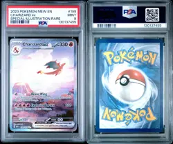 2023 POKEMON SV 151 #199/165 CHARIZARD EX SPECIAL ILLUSTRATION RARE PSA 9 MINT - Image 3