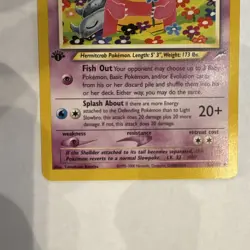 Pokemon Light Slowbro Neo Destiny 51/105 1st Edition 80 HP Uncommon Stage 1 2000 - Image 3