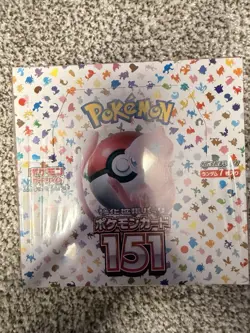 Pokemon Japanese 151 Booster Box Sealed (US Seller) - Image 1