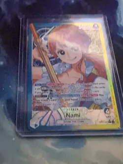 OP11-041 Nami Alt Art Leader One Piece TCG English Card - Image 1