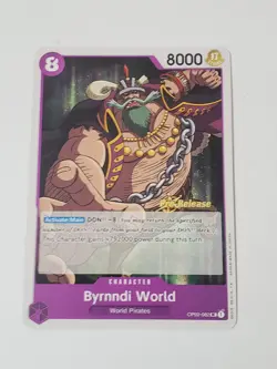 Byrnndi World OP02-082 Paramount War Pre-Release Cards Regular - Image 1