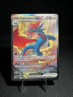 Salamance EX 187/159 Journey Together Special Illustration Card Pokemon TCG - Image 1