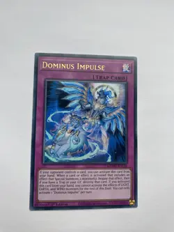 MZMU-EN126 Dominus Impulse Ultra Rare 1st Edition YuGiOh NM Card - Image 1