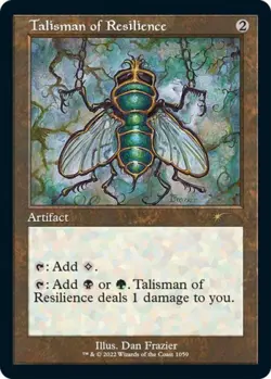 MTG English Talisman of Resilience (Retro Frame) NM Normal Secret Lair - Image 1