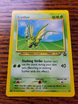 NM Scyther 45/53 Wotc Promo Regular Pokemon Card - Image 1