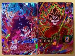 Super Dragon Ball Heroes BM2-SEC & UM9-SEC2 SEC Cards 2 Card Set - Image 1