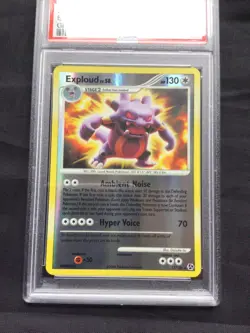 Pokemon Cards: Great Encounters Reverse Holo: Exploud 17/106 PSA 10 - Image 2