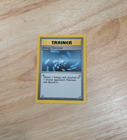 Pokemon Energy Removal Card 092/102 Base Set Regular - Image 1