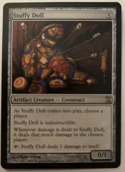 Stuffy Doll X 1 Time Spiral MTG Magic Near Mint - Image 1