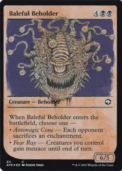 Baleful Beholder (Showcase) C Adventures in the Forgotten Realms 311 LP Foil - Image 1