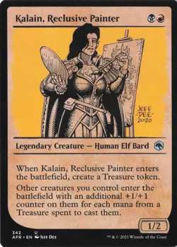 Kalain, Reclusive Painter (Showcase) U Adventures in the Forgotten Realms 342 LP - Image 1