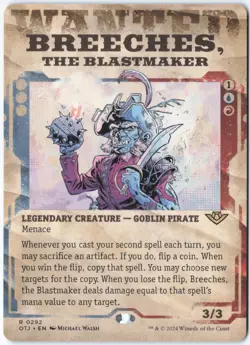 Breeches, the Blastmaker (Showcase) R Outlaws of Thunder Junction 292 LP - Image 1