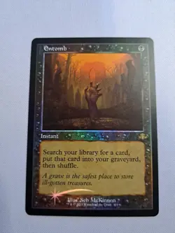 MTG: Entomb (Retro Frame) (Foil) (LP): Dominaria Remastered - Image 1