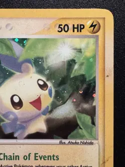 Minun 7/97 EX Dragon Pokemon Card Holo Foil Rare HP - Image 4