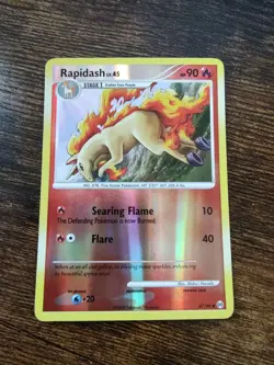 Rapidash 47/99 Reverse Holo Platinum Arceus Pokemon - Image 1