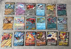 Pokemon TCG EX, V & Promo Card Bundle 54 Cards English - Image 1
