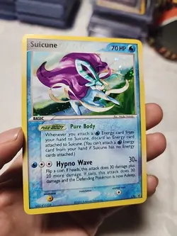 Suicune 030 Holo Rare Nintendo Black Star Promos Pokemon Card NM - Image 2