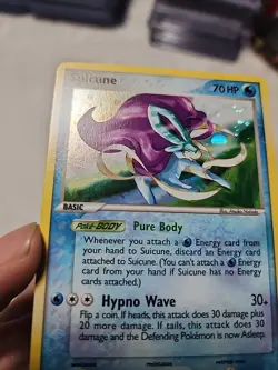 Suicune 030 Holo Rare Nintendo Black Star Promos Pokemon Card NM - Image 3