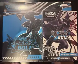 Pokemon Scarlet & Violet Black Bolt Elite Trainer Box Booster Bundle Zekrom - Image 1