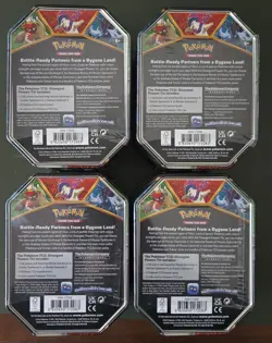 Pokemon TCG Divergent Powers Tin Hisian Decidueye V - Lot Of 4!!! - Image 2