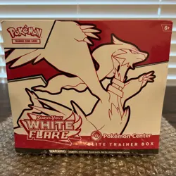 Pokemon TCG S&V White Flare POKEMON CENTER Elite Trainer Box ETB NEW/Sealed - Image 1