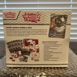 Pokemon TCG S&V White Flare POKEMON CENTER Elite Trainer Box ETB NEW/Sealed - Image 3