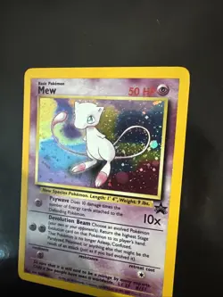 Pokemon TCG Mew Black Star Promo Holo 9 NM - Image 2