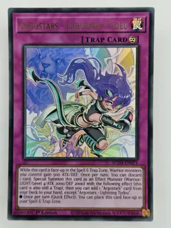 Yu Gi Oh - SUDA-EN071 Argostars - Lightning Tydeu - Ultra Rare - Image 1