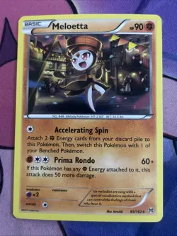 Meloetta 85/162 - XY: Breakthrough Holo Rare - Pokemon TCG - Image 1
