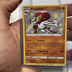 Grapploct SV073/SV122 Pokemon TCG 2021 Shining Fates Shiny Vault Holo Rare NM/MT - Image 1