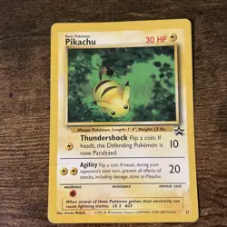 Pokemon TCG Pikachu WOTC Black Star Promo Series#27 - Image 1