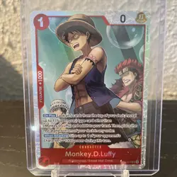 Monkey.D.Luffy OP14-013 One Piece Card Game Holo - Image 1