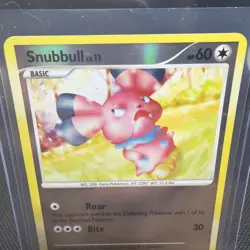 Pokemon TCG Cards Snubbull 84/106 Great Encounters Reverse Holo LP - Image 2