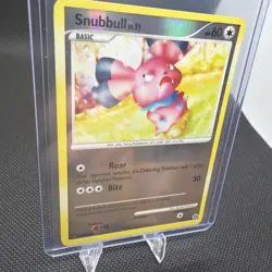 Pokemon TCG Cards Snubbull 84/106 Great Encounters Reverse Holo LP - Image 4
