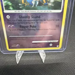 Croagunk 78/123 Mysterious Treasures Reverse Holo Pokemon TCG Card - Image 3