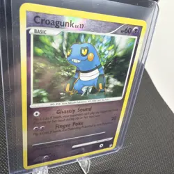 Croagunk 78/123 Mysterious Treasures Reverse Holo Pokemon TCG Card - Image 4