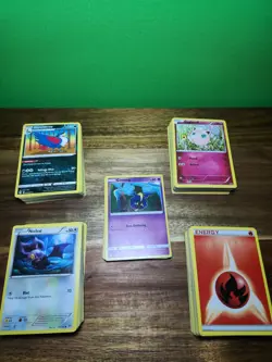 Pokemon Card Lot Regular English 210 Cards Mixed. Excellent Condition - Image 1