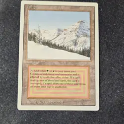Taiga Regular Land Red Green Magic: The Gathering Rob Alexander - Image 1
