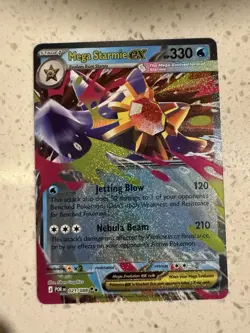 Pokemon TCG Perfect Order Mega Starmie EX 021/088 - In Hand - Perfect Order - Image 1