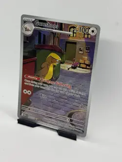 Gumshoos 153/132 Me01: Mega Evolution Illustration Rare Holo 100 HP Pokemon TCG - Image 2