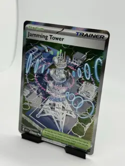 Pokemon TCG Jamming Tower 261/217 ME03 Ascended Heroes Holo Hyper Rare Trainer - Image 2