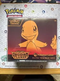 Obsidian Flames Pokemon Center Exclusive ETB Elite Trainer Box New Sealed TCG - Image 1
