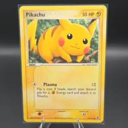 Pokemon TCG Pikachu 74/112 FireRed & LeafGreen Basic 50HP Common Regular - Image 1