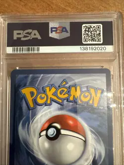 2025 Pokemon Misty’s Psyduck Illustration Rare 193/182 PSA 9 - Image 4