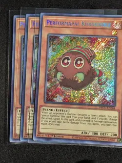 Yugioh - 3x Performapal Kuribohble BROL-EN064 1st Secret Rare NM - Image 1